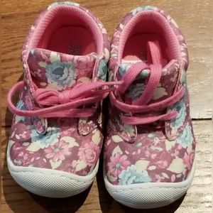 🙅‍♀️Toddler girls floral print sneakers